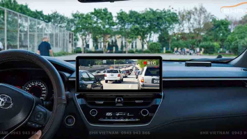 Màn hình DVD Android xe Toyota Corolla Cross | Màn nguyên khối 12.3 inch